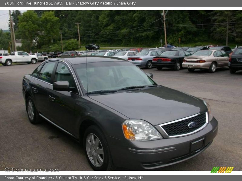 Dark Shadow Grey Metallic / Shale Grey 2006 Ford Five Hundred SE AWD