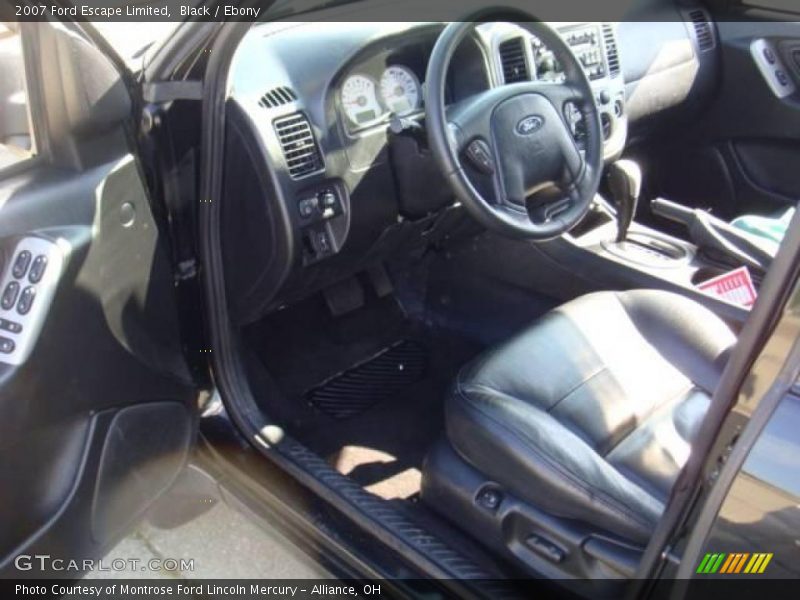 Black / Ebony 2007 Ford Escape Limited