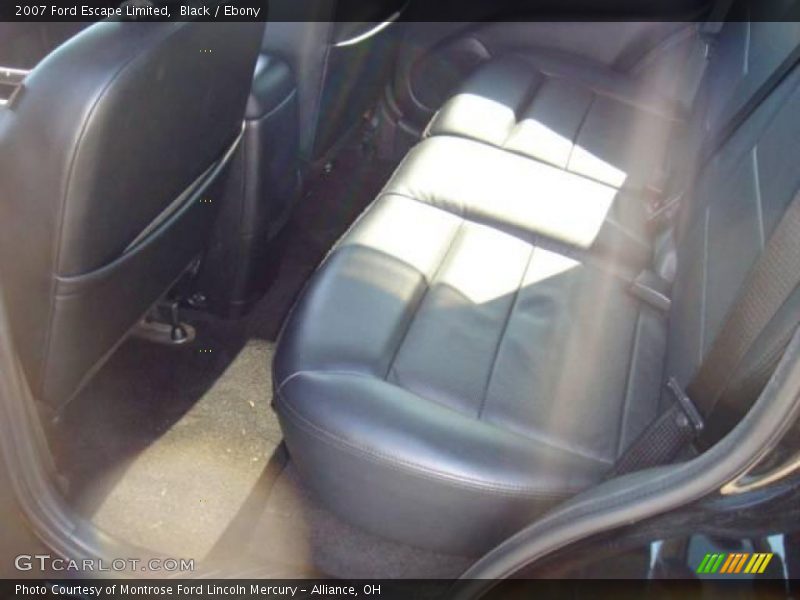 Black / Ebony 2007 Ford Escape Limited