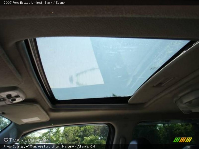 Black / Ebony 2007 Ford Escape Limited