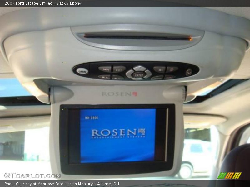 Black / Ebony 2007 Ford Escape Limited