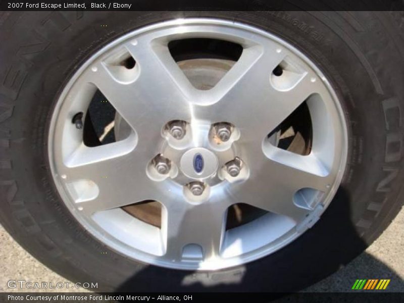 Black / Ebony 2007 Ford Escape Limited