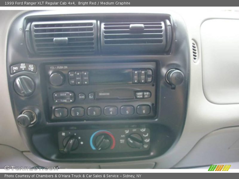 Bright Red / Medium Graphite 1999 Ford Ranger XLT Regular Cab 4x4