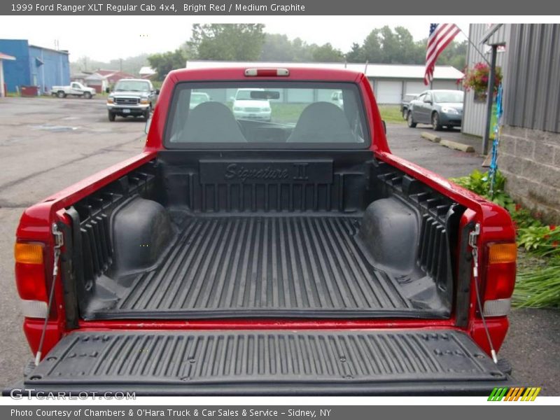 Bright Red / Medium Graphite 1999 Ford Ranger XLT Regular Cab 4x4
