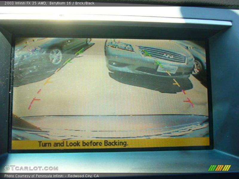 Beryllium 16 / Brick/Black 2003 Infiniti FX 35 AWD