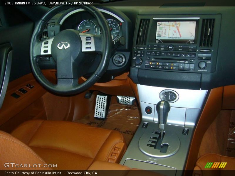 Beryllium 16 / Brick/Black 2003 Infiniti FX 35 AWD