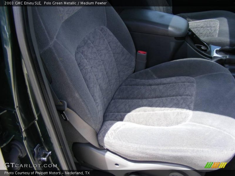 Polo Green Metallic / Medium Pewter 2003 GMC Envoy SLE