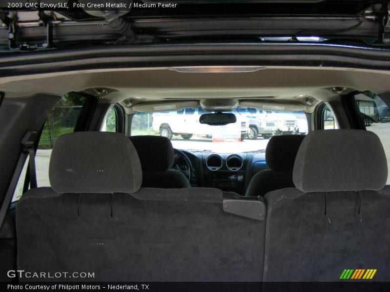 Polo Green Metallic / Medium Pewter 2003 GMC Envoy SLE
