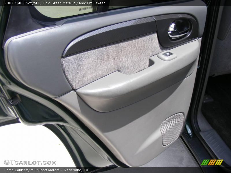 Polo Green Metallic / Medium Pewter 2003 GMC Envoy SLE