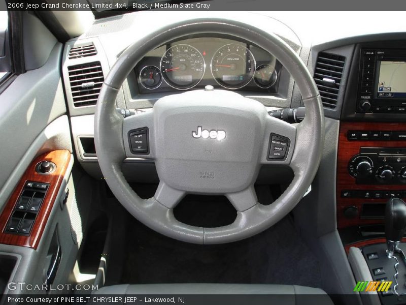 Black / Medium Slate Gray 2006 Jeep Grand Cherokee Limited 4x4
