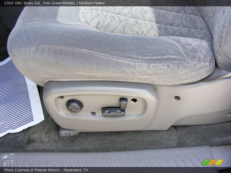 Polo Green Metallic / Medium Pewter 2003 GMC Envoy SLE
