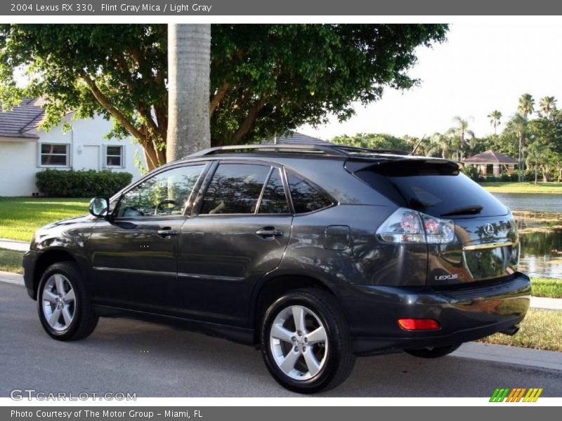 Flint Gray Mica / Light Gray 2004 Lexus RX 330