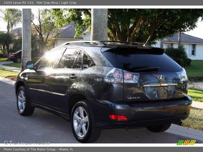 Flint Gray Mica / Light Gray 2004 Lexus RX 330