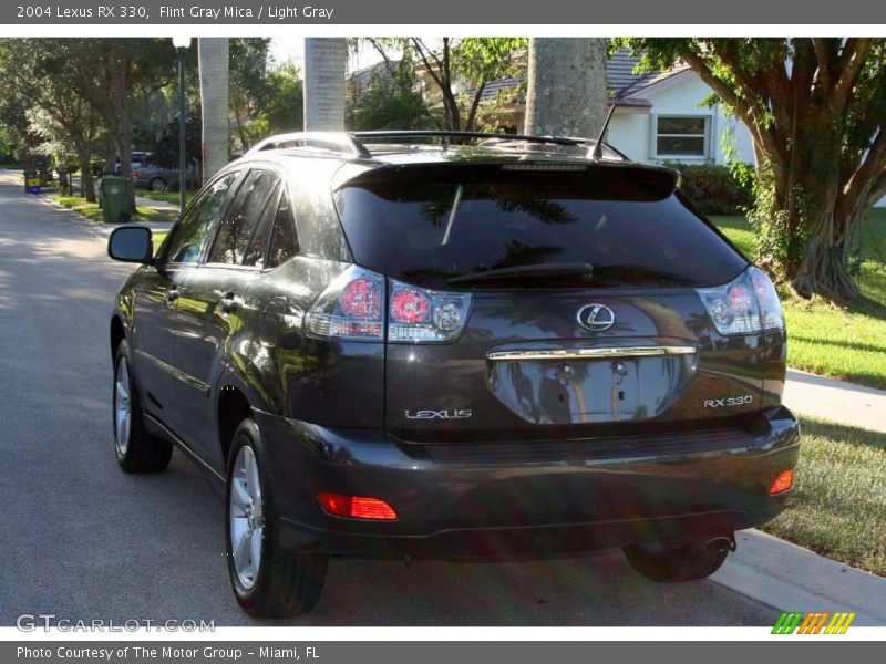 Flint Gray Mica / Light Gray 2004 Lexus RX 330