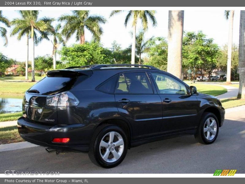 Flint Gray Mica / Light Gray 2004 Lexus RX 330