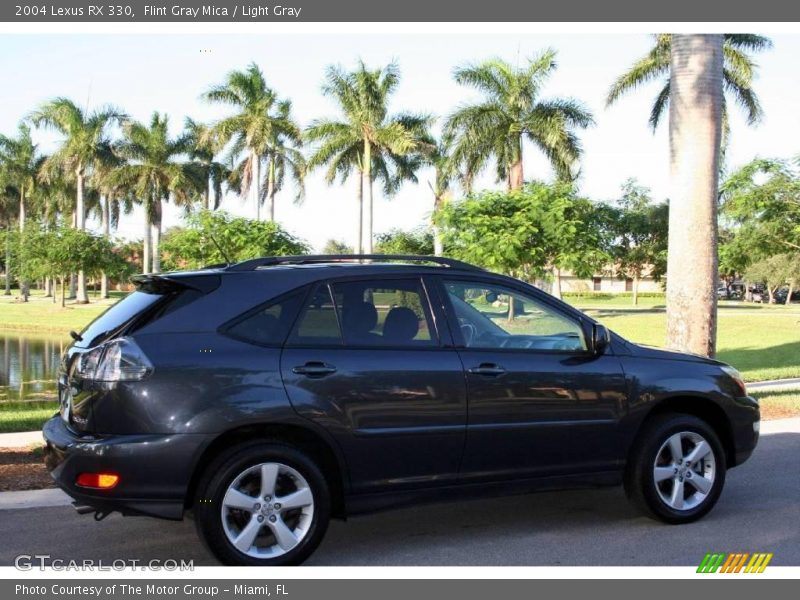 Flint Gray Mica / Light Gray 2004 Lexus RX 330