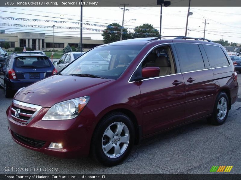 Redrock Pearl / Ivory 2005 Honda Odyssey Touring