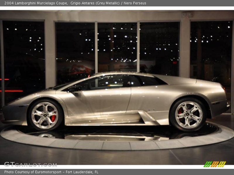 Grigio Antares (Grey Metallic) / Nero Perseus 2004 Lamborghini Murcielago Coupe