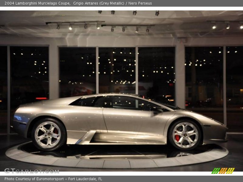 Grigio Antares (Grey Metallic) / Nero Perseus 2004 Lamborghini Murcielago Coupe