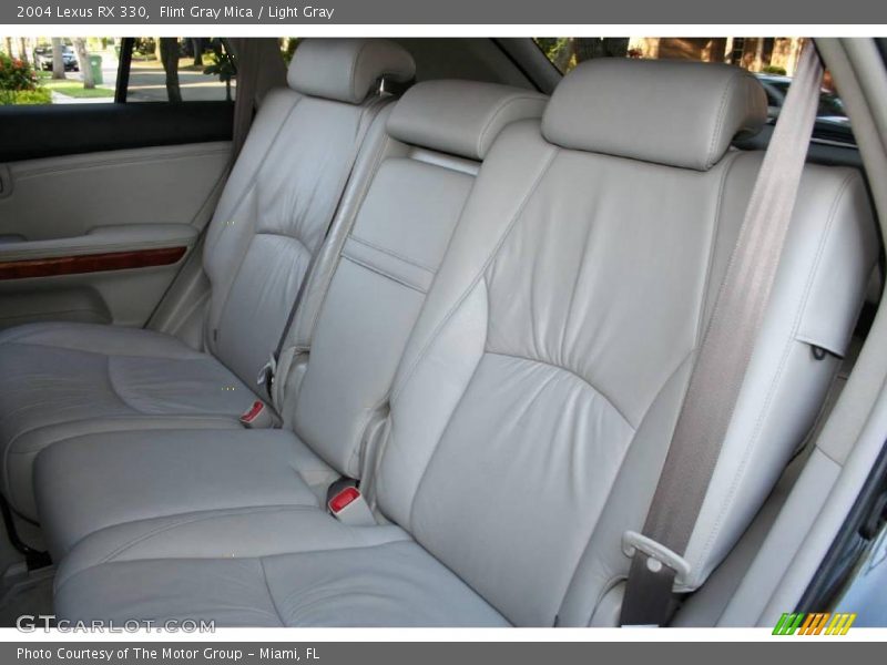 Flint Gray Mica / Light Gray 2004 Lexus RX 330