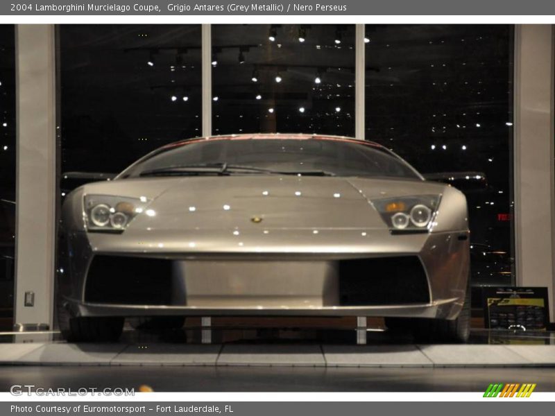 Grigio Antares (Grey Metallic) / Nero Perseus 2004 Lamborghini Murcielago Coupe