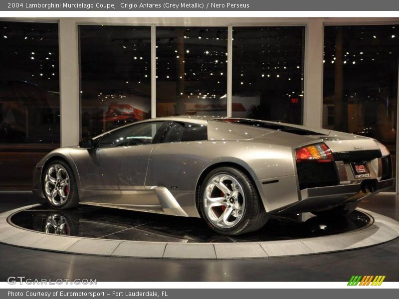 Grigio Antares (Grey Metallic) / Nero Perseus 2004 Lamborghini Murcielago Coupe