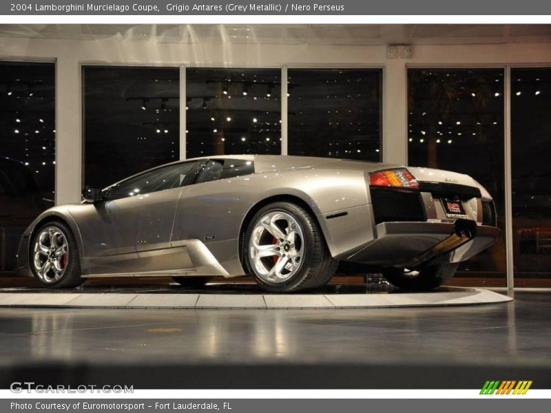 Grigio Antares (Grey Metallic) / Nero Perseus 2004 Lamborghini Murcielago Coupe