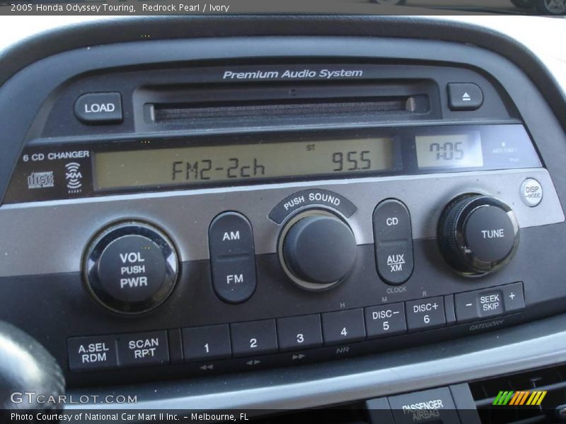 Redrock Pearl / Ivory 2005 Honda Odyssey Touring
