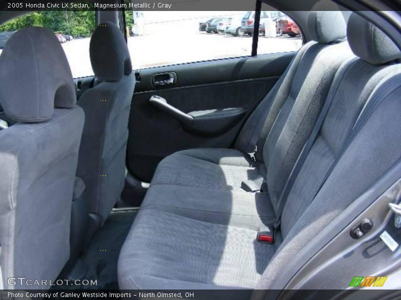 Magnesium Metallic / Gray 2005 Honda Civic LX Sedan