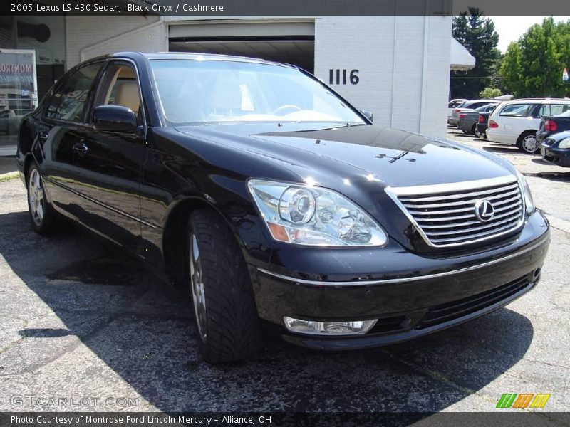 Black Onyx / Cashmere 2005 Lexus LS 430 Sedan