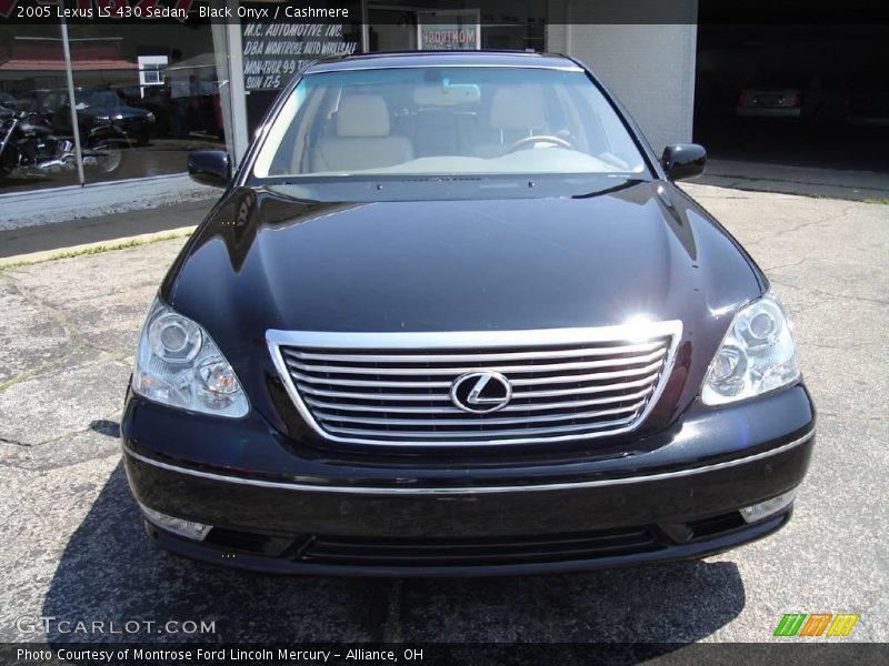 Black Onyx / Cashmere 2005 Lexus LS 430 Sedan