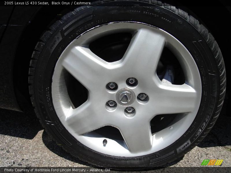 Black Onyx / Cashmere 2005 Lexus LS 430 Sedan