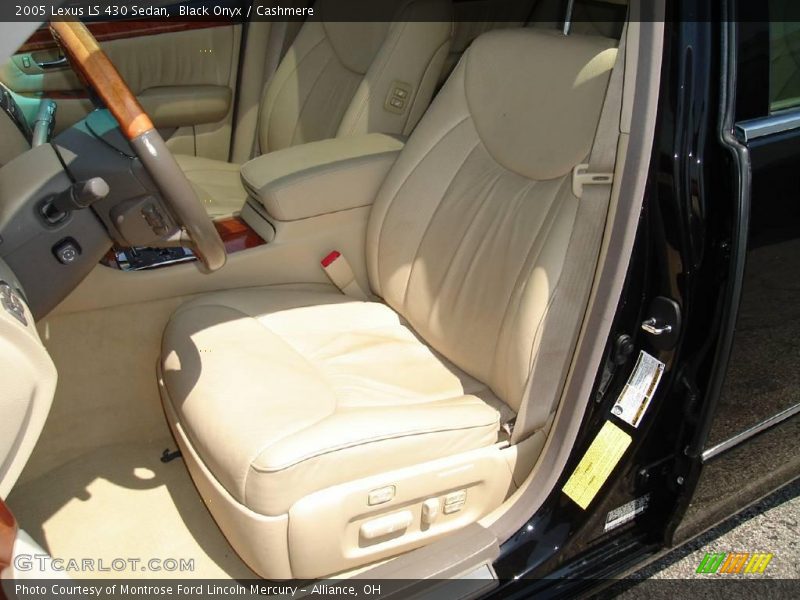 Black Onyx / Cashmere 2005 Lexus LS 430 Sedan