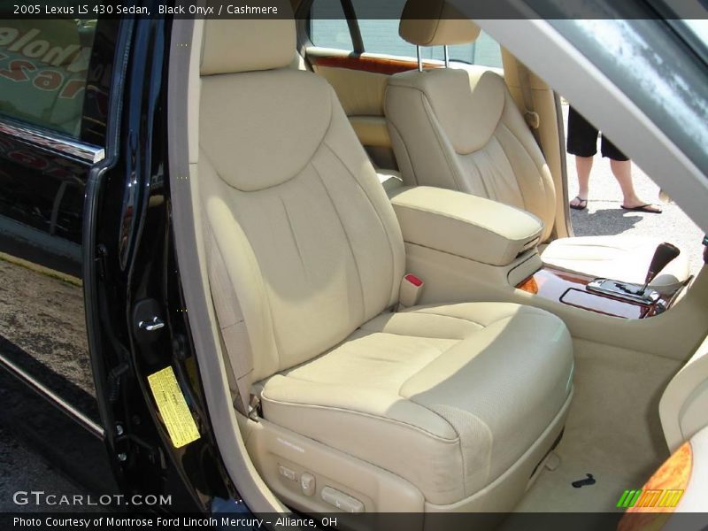 Black Onyx / Cashmere 2005 Lexus LS 430 Sedan