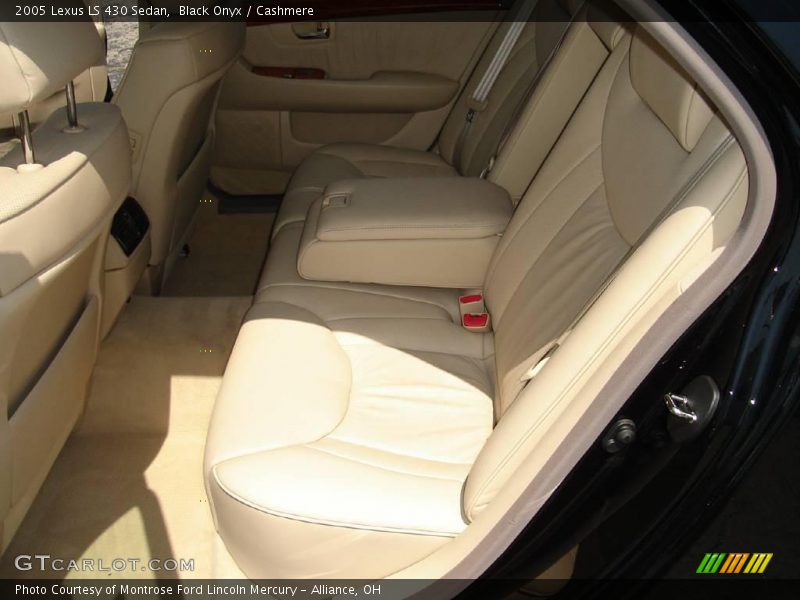 Black Onyx / Cashmere 2005 Lexus LS 430 Sedan