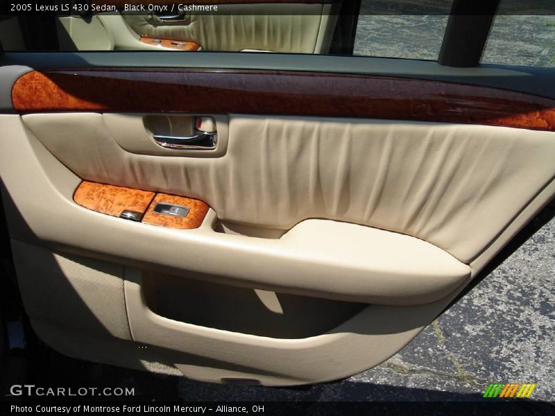 Black Onyx / Cashmere 2005 Lexus LS 430 Sedan