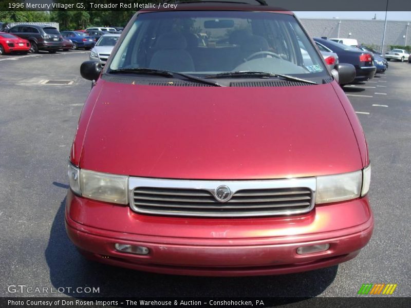 Toreador Red Metallic / Grey 1996 Mercury Villager GS