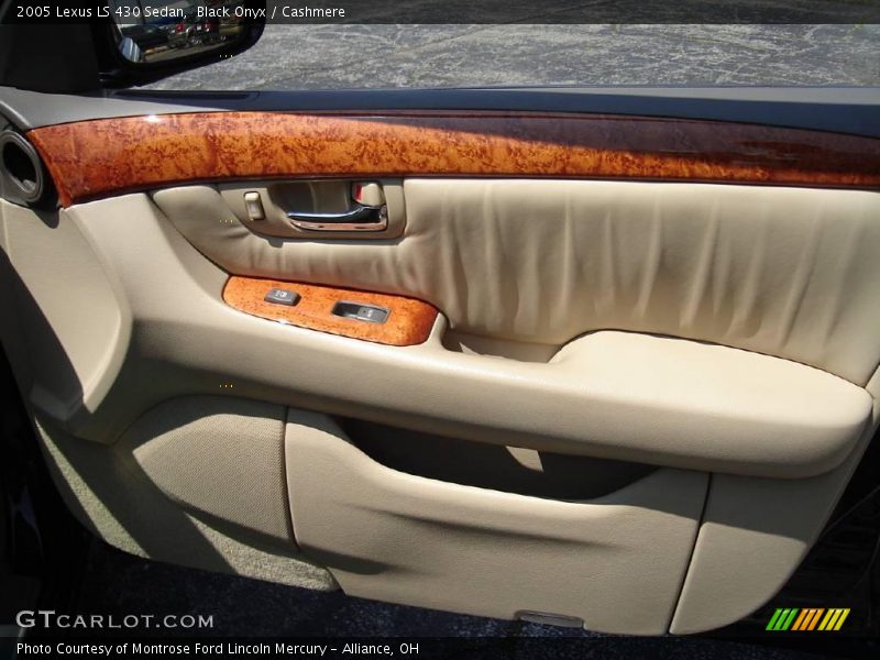 Black Onyx / Cashmere 2005 Lexus LS 430 Sedan