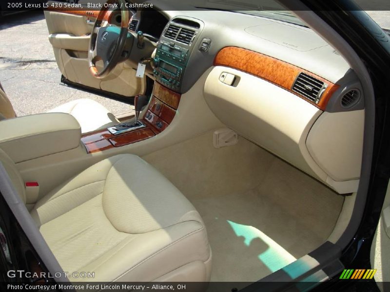 Black Onyx / Cashmere 2005 Lexus LS 430 Sedan