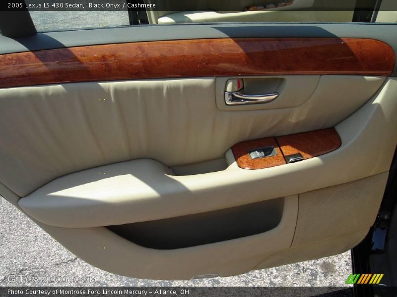 Black Onyx / Cashmere 2005 Lexus LS 430 Sedan