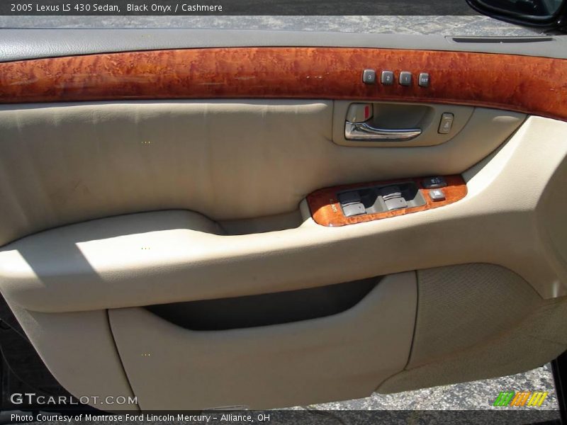 Black Onyx / Cashmere 2005 Lexus LS 430 Sedan
