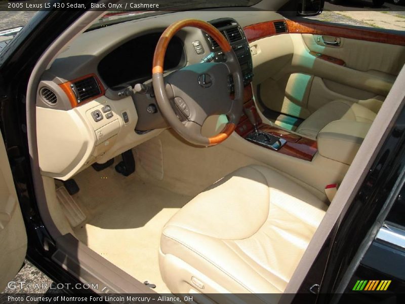 Black Onyx / Cashmere 2005 Lexus LS 430 Sedan