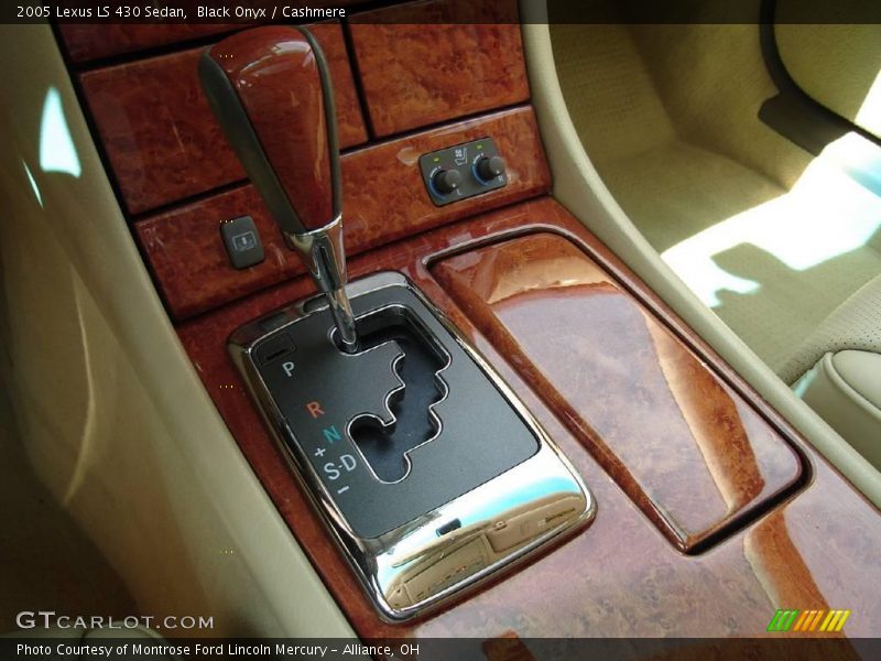 Black Onyx / Cashmere 2005 Lexus LS 430 Sedan