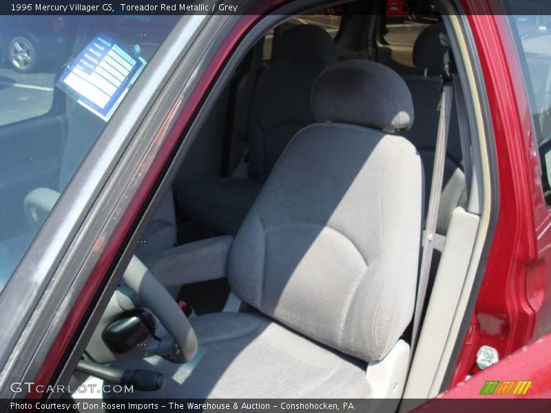 Toreador Red Metallic / Grey 1996 Mercury Villager GS