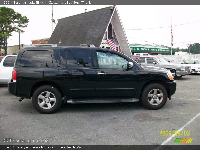 Galaxy Metallic / Steel/Titanium 2004 Nissan Armada SE 4x4
