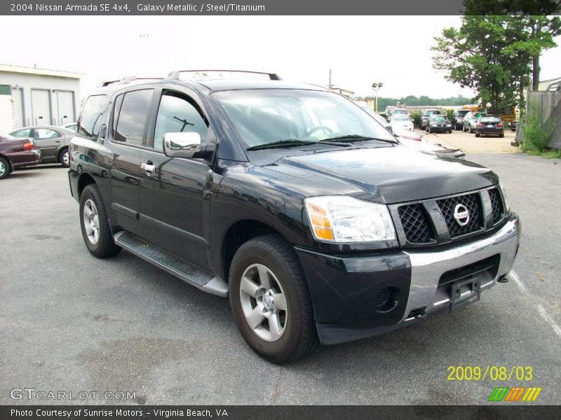Galaxy Metallic / Steel/Titanium 2004 Nissan Armada SE 4x4