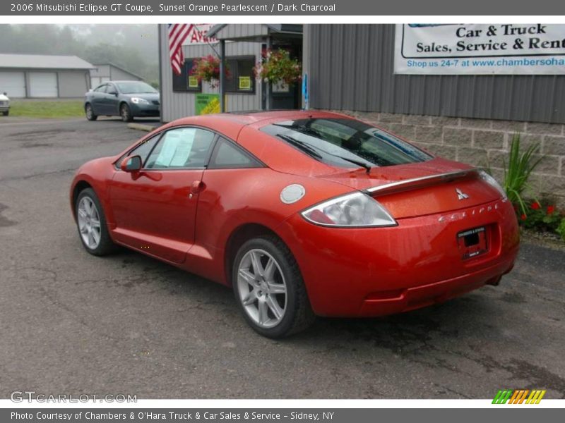 Sunset Orange Pearlescent / Dark Charcoal 2006 Mitsubishi Eclipse GT Coupe