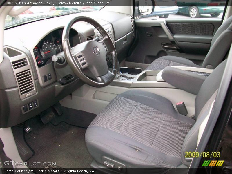 Galaxy Metallic / Steel/Titanium 2004 Nissan Armada SE 4x4