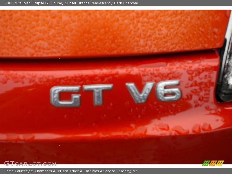 Sunset Orange Pearlescent / Dark Charcoal 2006 Mitsubishi Eclipse GT Coupe