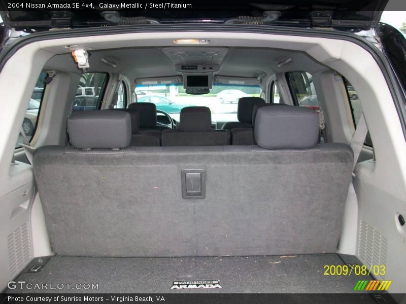 Galaxy Metallic / Steel/Titanium 2004 Nissan Armada SE 4x4